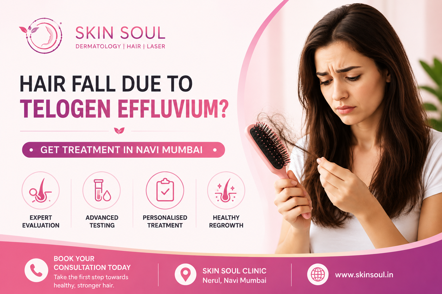 Hair Fall Due to Telogen Effluvium